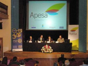 presentación del portal web de APESA
